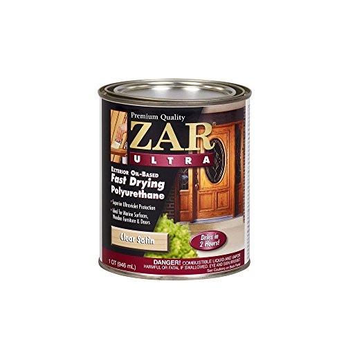 ZAR 34112 Ultra Fast Drying Exterior Polyurethane, Satin