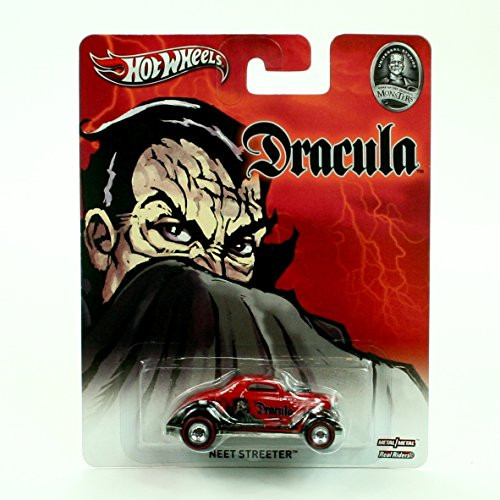 NEET STREETER * DRACULA / UNIVERSAL STUDIOS MONSTERS * Hot Wheels 2013 Pop Culture Series 1:64 Scale Die-Cast Vehicle