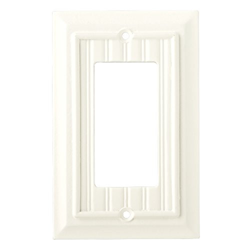 Brainerd 126357 Beadboard Single Decorator Wall Plate/Switch Plate/Cover