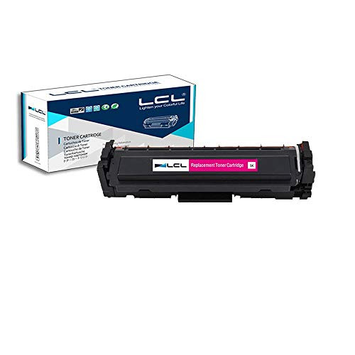 LCL Compatible Toner Cartridge Replacement for HP 410A 410X CF413X CF413A 5000 Page M452dn M477fdw M477fnw M452nw (1-Pack Magenta)