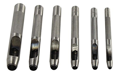 SE 790LP Leather Punch Set - Hollow (6 PC.)
