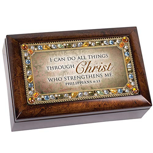 Cottage Garden All Things Through Christ Amber Earth Tone Jewelry Music Box Plays How Great Thou Art Cottage Garden All Things Through Christ Amber Earth Tone Jewelry Music Box Plays How Great Thou Art