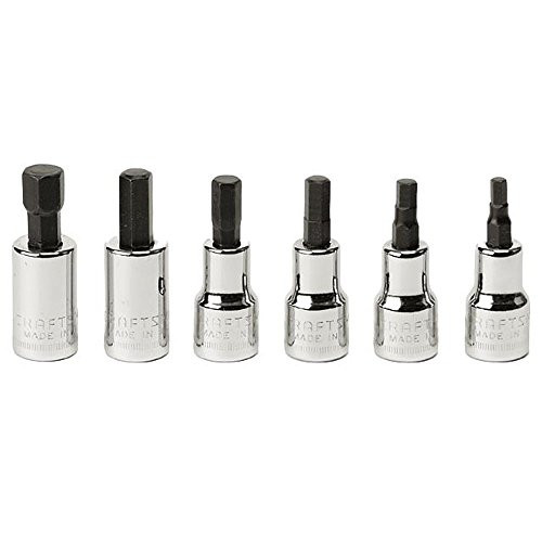 Craftsman 6 pc. Metric Hex Bit Socket Set, 3/8 in. Drive