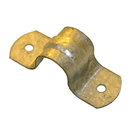LASCO 13-1635 Galvanized Pipe Strap fits 1/2" Iron Pipe