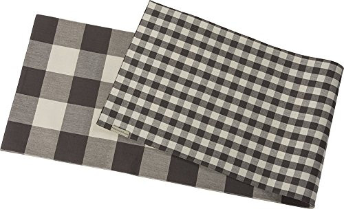 Primitives by Kathy Double-Sided Table Runner, Buffalo Check