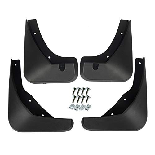 Set of 4 Front and Rear Mud Flaps Splash Guards for Cadillac XTS 2013-2016