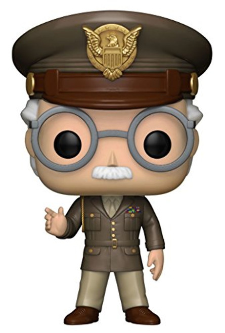 Funko Pop Movies: Captain America - Stan Lee Collectible Figure, Multicolor Funko Pop Movies: Captain America - Stan Lee Collectible Figure, Multicolor