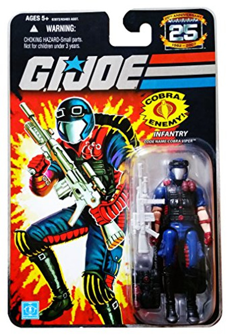 G.I. Joe 25th Anniversary: Cobra Viper (Infantry) 3.75 Inch Action Figure G.I. Joe 25th Anniversary: Cobra Viper (Infantry) 3.75 Inch Action Figure
