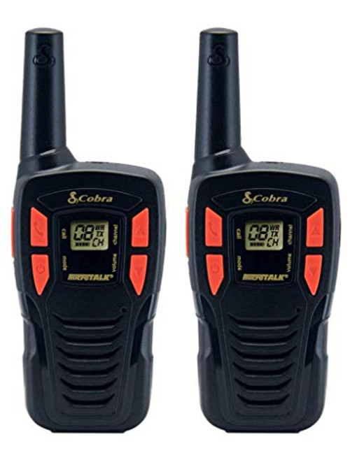 Cobra ACXT145 Walkie Talkies 16-Mile Two-Way Radios (Pair)