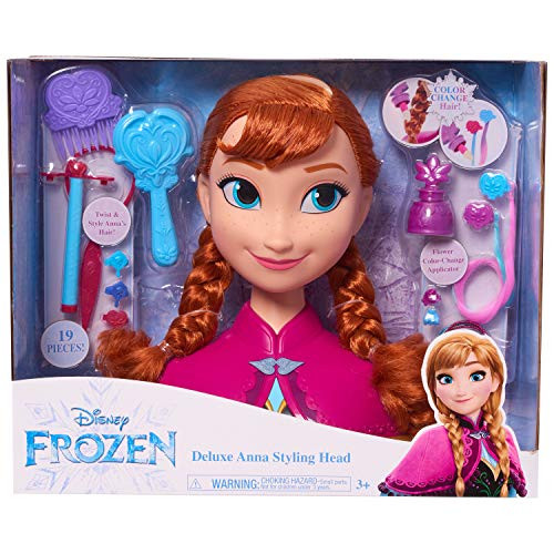 disney frozen 2 queen anna deluxe styling head