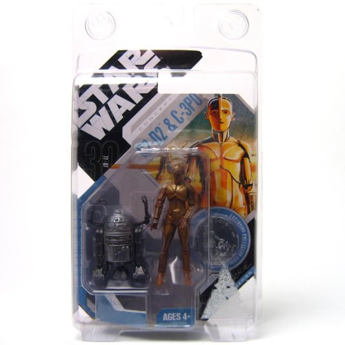 Star Wars: 30th Anniversary Collection Exclusives McQuarrie Concept R2-D2 and C-3PO Action Figure