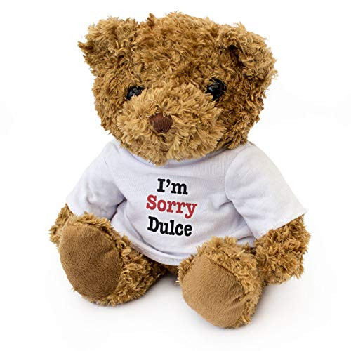 New - I'm Sorry Dulce - Teddy Bear - Cute Soft Cuddly - Gift Present Apology
