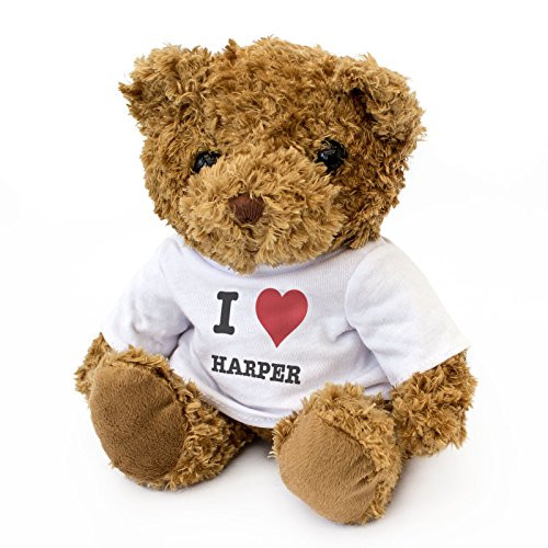 New - I Love Harper - Teddy Bear - Cute Soft Cuddly - Gift Present Xmas Birthday