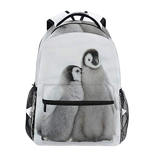 Nander Backpack Travel Snow Penguins School Bookbags Shoulder Laptop Daypack College Bag for Womens Mens Boys Girls