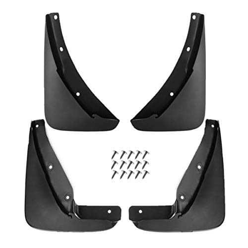 Set of 4 Mud Flaps Splash Guards for Dodge Challenger 2015-2018