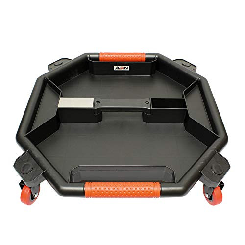 ABN Tool Creeper - 19 Inch Rolling Toolbox Mechanics Tool Tray Floor Crawler, Under Vehicle Creeper Tool Tray