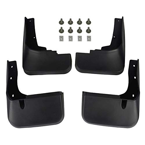 A-premium Splash Guards Mud Flaps Mudflaps for Toyota Highlander 2012-2015 Front and Rear 4-PC Set