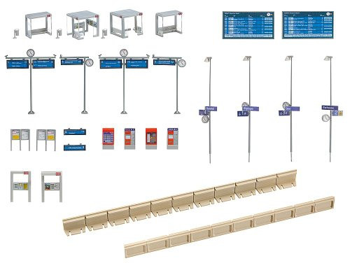Faller 120240 Bus Shelter with Platform HO Scale Building Kit