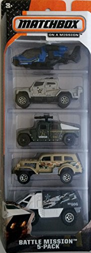 Matchbox 2014 Battle Mission 5-Pack