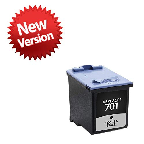 Black Ink Cartridge for Hewlett Packard CC635A (HP 701)