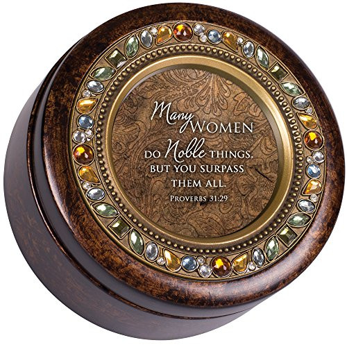 Cottage Garden Women Do Noble Things Amber Earth Tone Jewelry Music Box Plays How Great Thou Art Cottage Garden Women Do Noble Things Amber Earth Tone Jewelry Music Box Plays How Great Thou Art