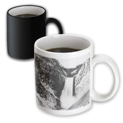 3dRose mug_77359_3 Vintage Yellowstone National Park Waterfall Mt View Victor Animatograph Co 1 Magic Transforming Mug, 11-Ounce 3dRose mug_77359_3 Vintage Yellowstone National Park Waterfall Mt View Victor Animatograph Co 1 Magic Transforming Mug, 11-Ounce