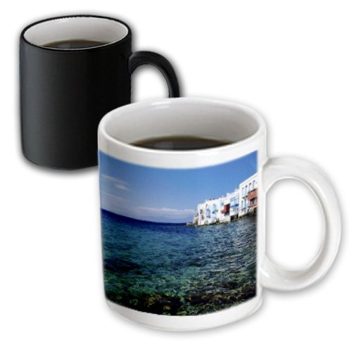 3dRose mug_81816_3"Greece, Aegean Sea, Mykonos Waterfront homes - EU12 CMI0193 - Cindy Miller Hopkins" Magic Transforming Mug, 11 oz, Multicolor 3dRose mug_81816_3"Greece, Aegean Sea, Mykonos Waterfront homes - EU12 CMI0193 - Cindy Miller Hopkins" Magic Transforming Mug, 11 oz, Multicolor