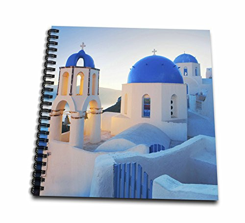 3dRose db_149764_2 Greece, Santorini, Church Domes, Greek Architecture Memory Book, 12 by 12-Inch 3dRose db_149764_2 Greece, Santorini, Church Domes, Greek Architecture Memory Book, 12 by 12-Inch