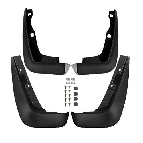4pcs Front and Rear Mud Flaps Splash Guards Set for Jaguar F-Pace 2017-2018