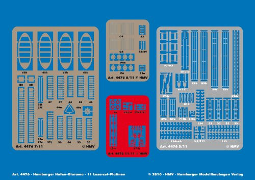 HMV 4476 Lasercut-Detailset for Harbor Diorama