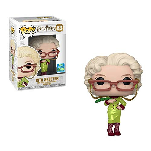 Funko Pop Harry Potter Rita Skeeter with Quill SDCC 2019 Shared Sticker Exclusive