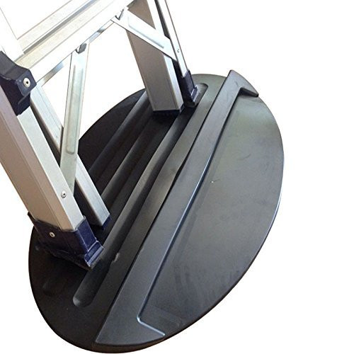 Extension Ladder Stop Mat,Safe Non-Slip Anti-Skid Anti-Slip Stopper Mat, Soft Rubber 27"x15.7",Stepladder Telescoping Accessories Part,Floor Protect Protection Safety