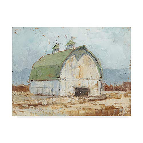 Trademark Fine Art Whitewashed Barn III by Ethan Harper, 14x19 Trademark Fine Art Whitewashed Barn III by Ethan Harper, 14x19