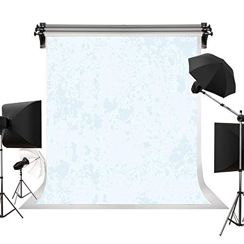 Kate 5x7ft/1.5m(W) x2.2m(H) Light Blue Texture Backdrops Solid Blue Background Washed Blue Abstract Photography Backdrop Professional Photo Backdrop