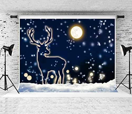 Kate 7x5ft Christmas Backdrop for Photography White Snow Collapsible Cotton Background Photo Shooting Booth Props