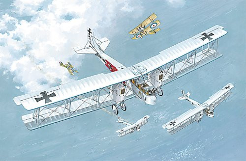 Roden Gotha G.IV German Heavy Bomber Airplane Model Kit