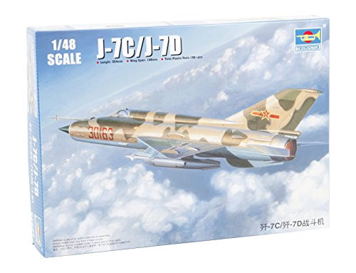 Trumpeter J-7C/J-7D Fighter Model Kit