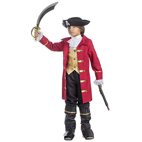 Elite Boy's Pirate Costume - Size Small 4-6
