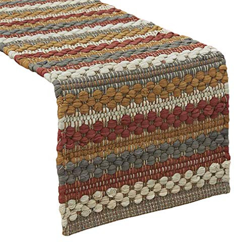Park Designs Gathered Pumpkin Chindi Table Runner 13X54