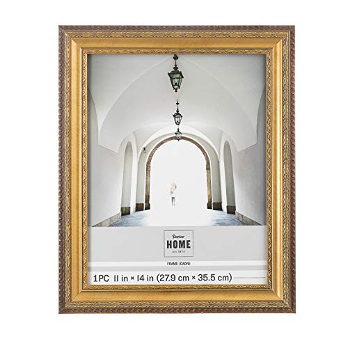 Darice Ornate Picture Frame: Gold, 11 x 14 Inches