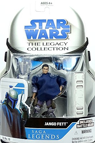 Star Wars Clone Wars Saga Legends Action Figure Jango Fett (style and colors may vary)