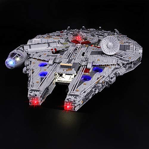 LIGHTAILING Light Set for (Star Wars Ultimate Millennium Falcon) Building Blocks Model - Led Light kit Compatible with Lego 75192(NOT Included The Model)