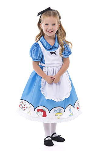 Little Adventures Alice with Headband Dress Up Costume Age 3-5 (Medium)