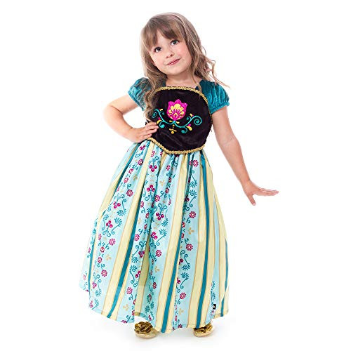 Little Adventures Scandinavian Princess Coronation Dress Up Costume (Large Age 5-7)