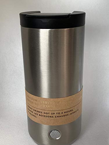 Starbucks 2018 Holiday Season Double Wall Stainless Steel Tumbler, 12 Fl Oz