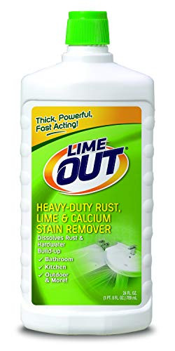 Summit Brands Lime Out Heavy-Duty Rust, Lime & Calcium Stain Remover, 24 Fl. Oz. Bottle, 6 Pack