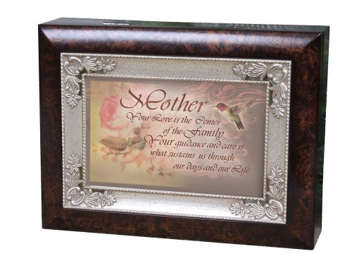 Cottage Garden Mother Your Love Center of The Family Burlwood Jewelry Music Box Plays Wind Beneath My Wings Cottage Garden Mother Your Love Center of The Family Burlwood Jewelry Music Box Plays Wind Beneath My Wings