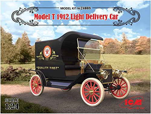 ICM 24008 Model Kit 1912 T-Light Delivery Car