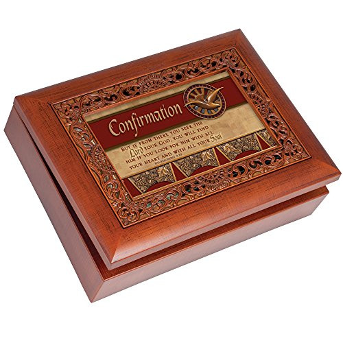 Cottage Garden Confirmation Ornate Woodgrain Music Box/Jewelry Box Plays Amazing Grace Cottage Garden Confirmation Ornate Woodgrain Music Box/Jewelry Box Plays Amazing Grace