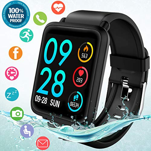 Fitness Tracker Smart Watch, Waterproof Fitness Watches with Heart Rate Monitor, Activity Tracker Watch Sport Smart Bracelet with Pedometer Sleep moinitor Calorie Counter for Women Men Android iOS Fitness Tracker Smart Watch, Waterproof Fitness Watches with Heart Rate Monitor, Activity Tracker Watch Sport Smart Bracelet with Pedometer Sleep moinitor Calorie Counter for Women Men Android iOS
